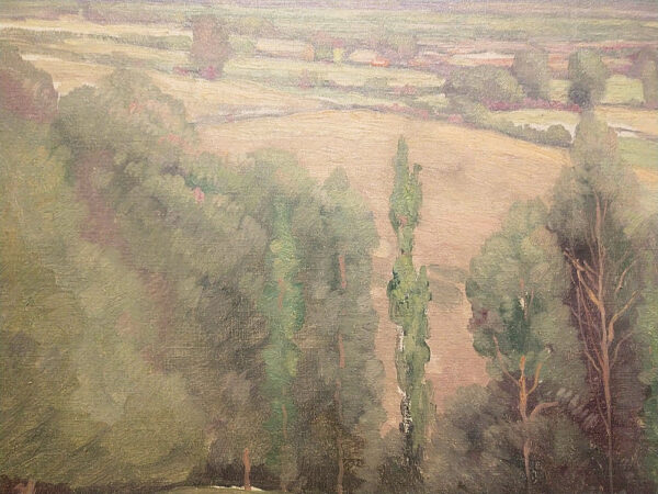 "Woodstock New York 1890's" Oil on Canvas by Leon Dabo, NA(1864-1960) - Image 5