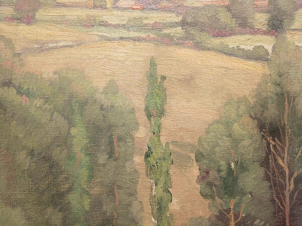 "Woodstock New York 1890's" Oil on Canvas by Leon Dabo, NA(1864-1960) - Image 8