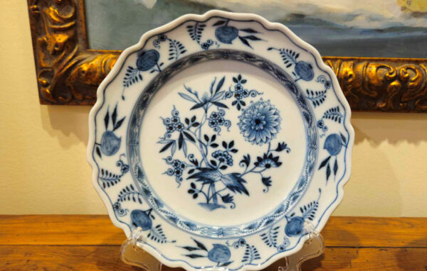 Rare Meissen Blue Onion Marcolini Plates - Image 3