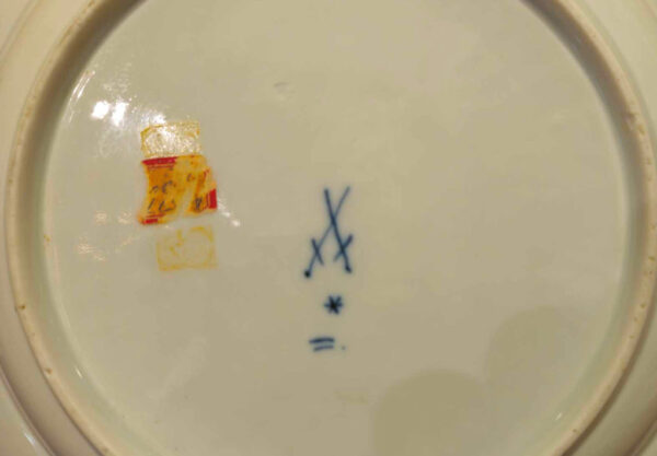 Rare Meissen Blue Onion Marcolini Plates - Image 8