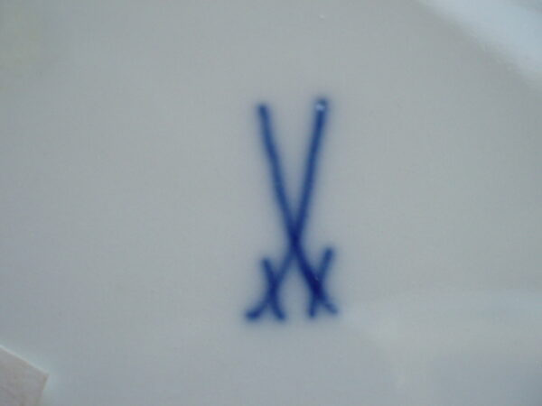 Rare Meissen Blue and White Post Deco Style Pattern Set - Image 9