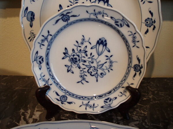 Rare Meissen Blue and White Post Deco Style Pattern Set - Image 7