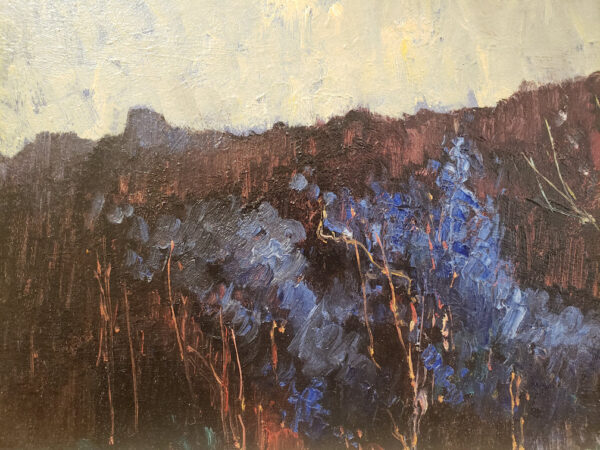 "Orange Sun over Dark Landscape, 1945" by Leon Dabo, NA(1864-1960) - Image 8