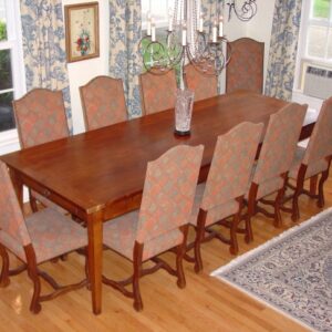 Vintage Os du Mutton Style Chairs. A full set of 12