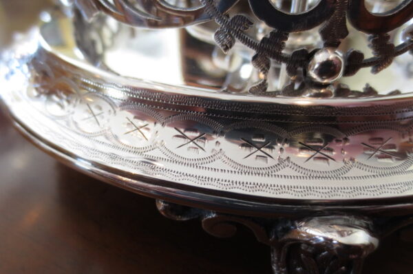 Mid 19th Century Padley, Parkin & Staniforth Egg Holder, Sheffield England Silver Plate - Image 10
