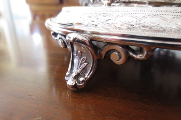 Mid 19th Century Padley, Parkin & Staniforth Egg Holder, Sheffield England Silver Plate - Image 7