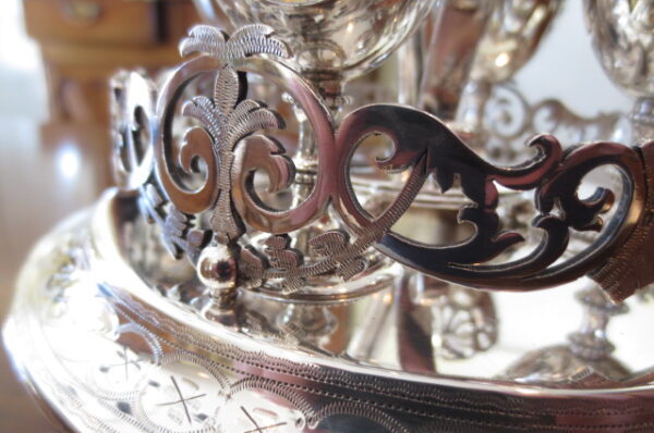 Mid 19th Century Padley, Parkin & Staniforth Egg Holder, Sheffield England Silver Plate - Image 8