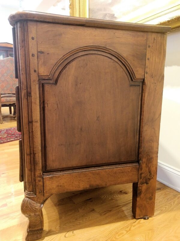 Rare 18th C. French Louis XV Walnut Commode - Image 10
