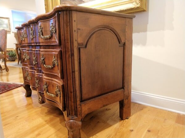 Rare 18th C. French Louis XV Walnut Commode - Image 11