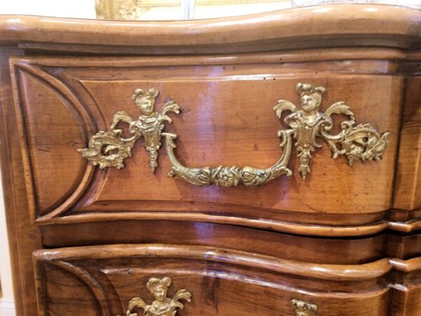 Rare 18th C. French Louis XV Walnut Commode - Image 14
