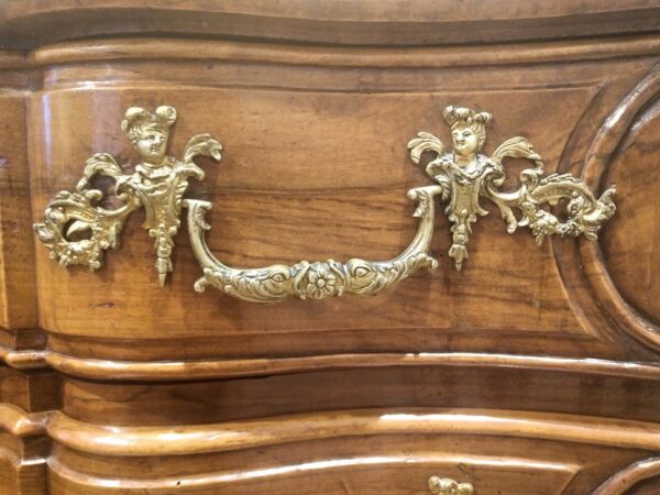 Rare 18th C. French Louis XV Walnut Commode - Image 15