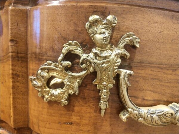 Rare 18th C. French Louis XV Walnut Commode - Image 16