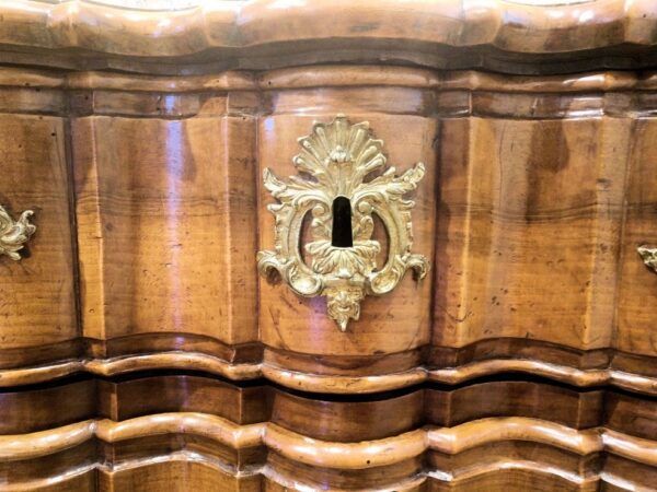 Rare 18th C. French Louis XV Walnut Commode - Image 19
