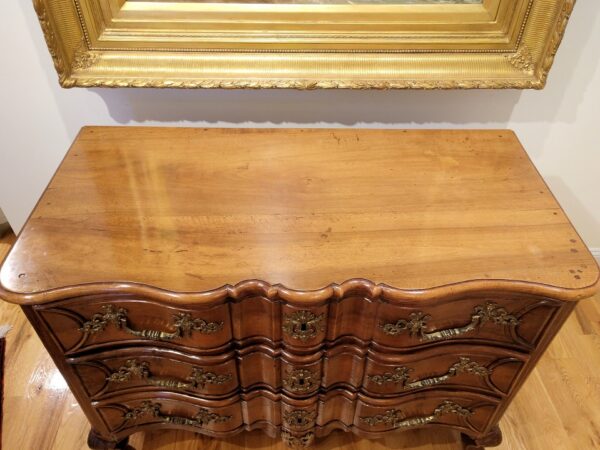 Rare 18th C. French Louis XV Walnut Commode - Image 7