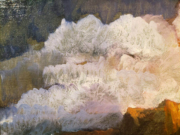 "Untitled (Rocky Scape), 1950" by Leon Dabo, NA(1864-1960) SOLD - Image 11