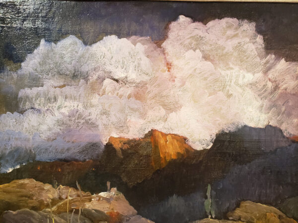 "Untitled (Rocky Scape), 1950" by Leon Dabo, NA(1864-1960) SOLD - Image 13