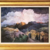 "Untitled (Rocky Scape), 1950" by Leon Dabo, NA(1864-1960) SOLD - Image 2