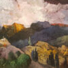 "Untitled (Rocky Scape), 1950" by Leon Dabo, NA(1864-1960) SOLD - Image 5