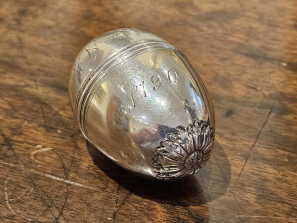 Sterling Silver 18th Century Nutmeg Grater from the Philadelphia Aristocrat - Image 3