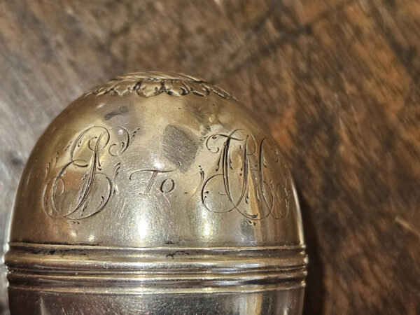Sterling Silver 18th Century Nutmeg Grater from the Philadelphia Aristocrat - Image 5