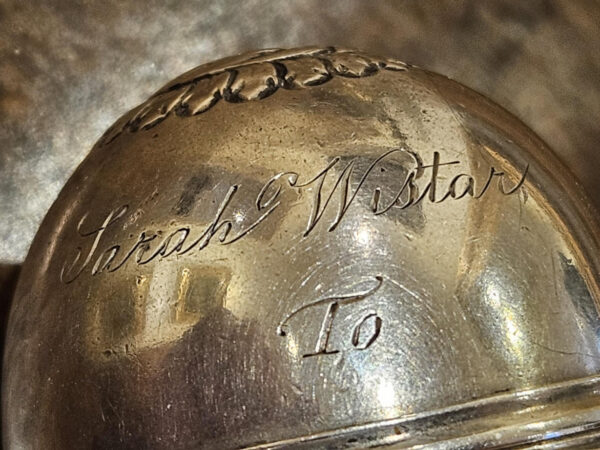 Sterling Silver 18th Century Nutmeg Grater from the Philadelphia Aristocrat - Image 7