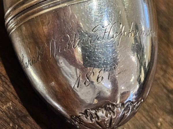 Sterling Silver 18th Century Nutmeg Grater from the Philadelphia Aristocrat - Image 8