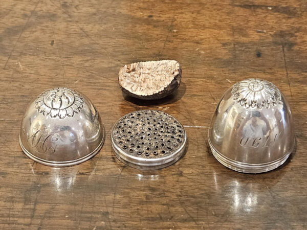 Sterling Silver 18th Century Nutmeg Grater from the Philadelphia Aristocrat - Image 9
