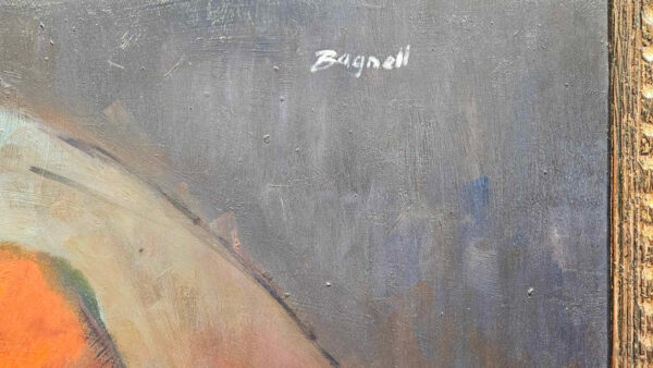 Stephen Bagnell (1930 - 1996)  “The Fish Monger”  Oil on Artist Board - Image 19