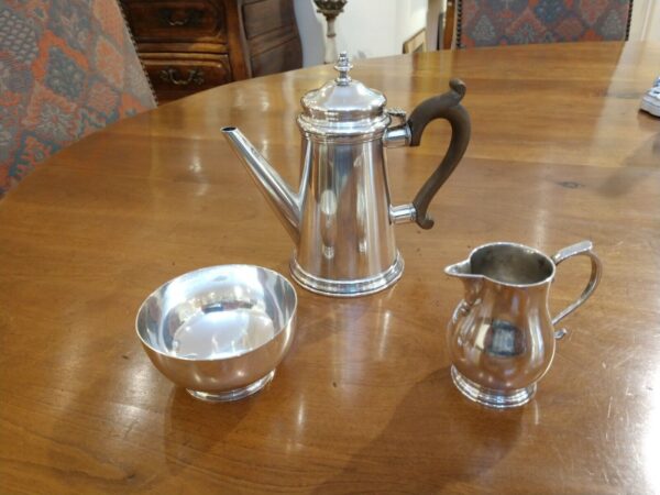 Fine Sterling Silver Coco/ Coffee Set by Tiffany & Company Rare Made In England