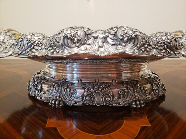 Rare American Parcel-Gilt Silver Centerpiece Bowl, Tiffany & Co., New York, Circa 1891-1902 - Image 10