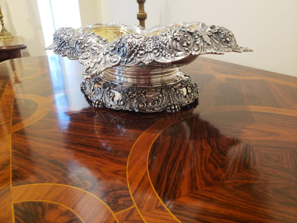 Rare American Parcel-Gilt Silver Centerpiece Bowl, Tiffany & Co., New York, Circa 1891-1902 - Image 13