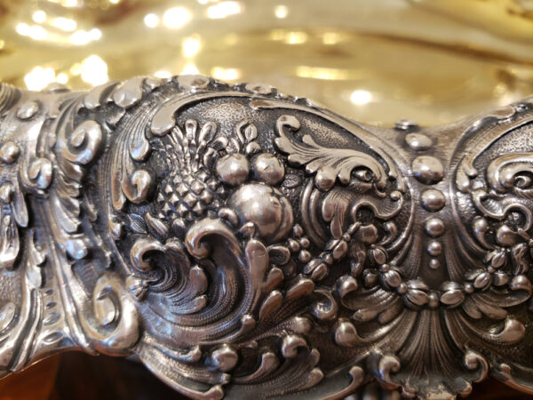 Rare American Parcel-Gilt Silver Centerpiece Bowl, Tiffany & Co., New York, Circa 1891-1902 - Image 15