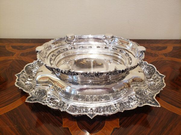 Rare American Parcel-Gilt Silver Centerpiece Bowl, Tiffany & Co., New York, Circa 1891-1902 - Image 17