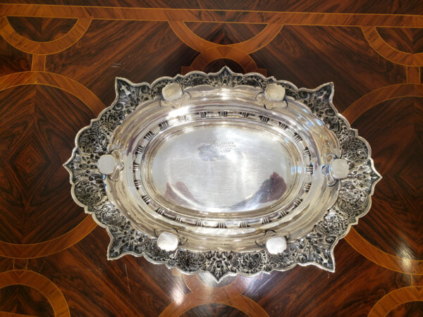 Rare American Parcel-Gilt Silver Centerpiece Bowl, Tiffany & Co., New York, Circa 1891-1902 - Image 18