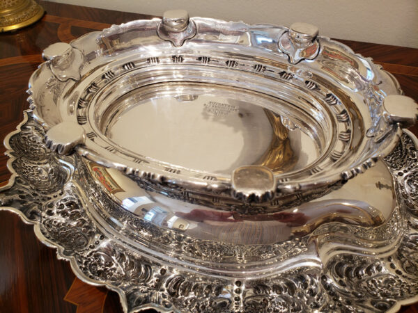 Rare American Parcel-Gilt Silver Centerpiece Bowl, Tiffany & Co., New York, Circa 1891-1902 - Image 20