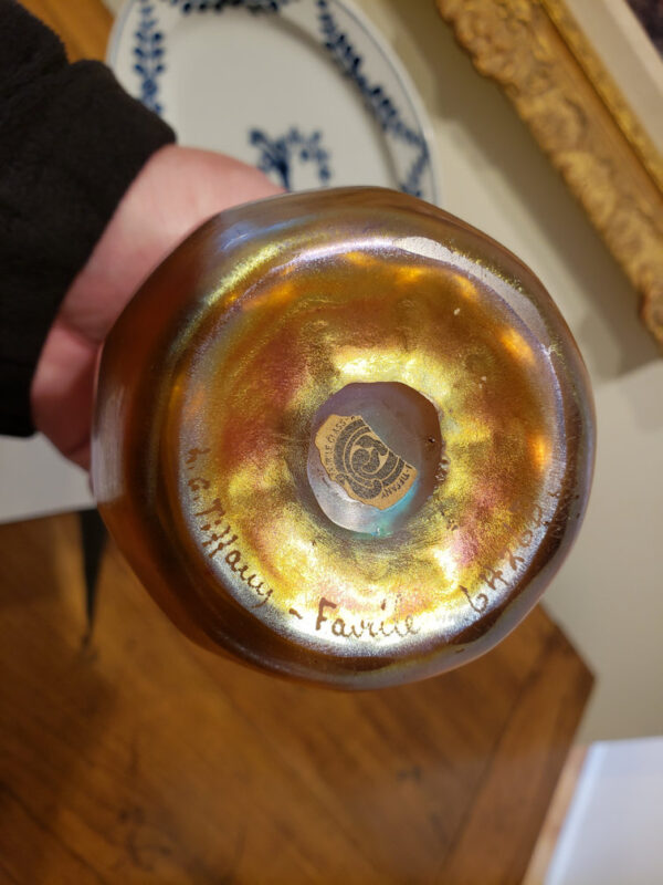 Tiffany Studios Favrile Glass Vase - Image 13