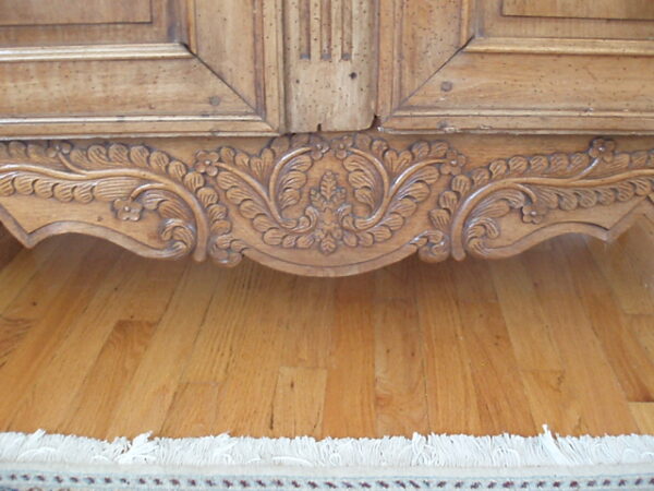 18th Century French Country Louis XV Armoire from Provence - Image 10
